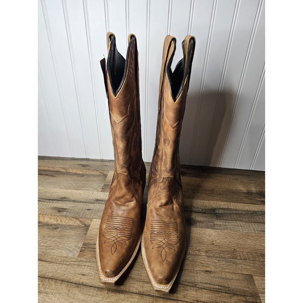 JB Dillon Reserve Ponderosa Leather Western Boots Women's 9 New Cowhide Calf - Picture 9 of 12